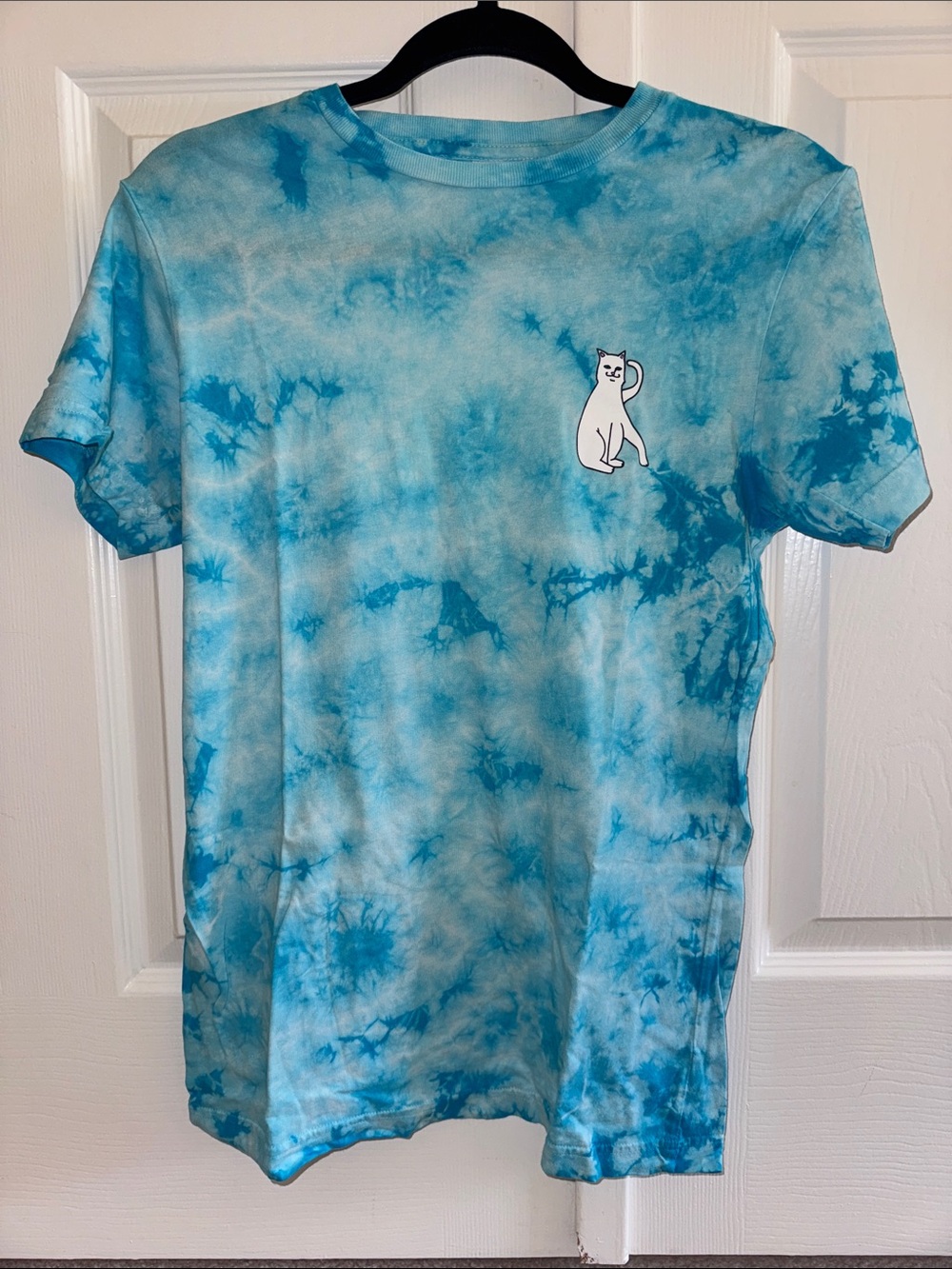 NWOT UO RipnDip Tie-Dye Cat Short Sleeve T-Shirt